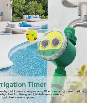 Automatische Tuinsproeier Timer - Slimme Waterregelaar voor Efficiënte Tuinirrigatie