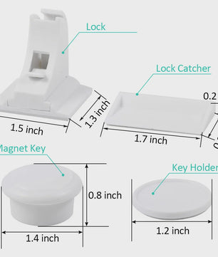 Magnetische Kindersloten - Onzichtbare Veiligheid voor Laden en Kasten