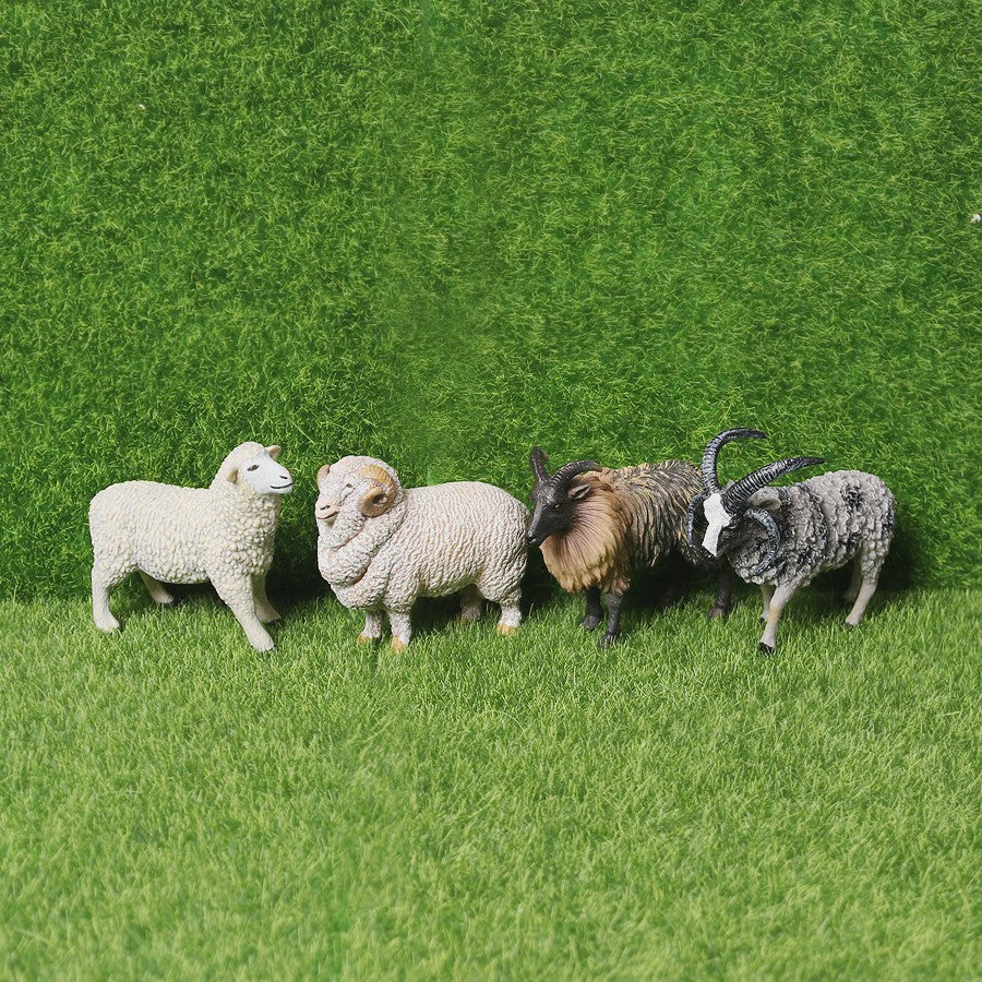 Realistische Boerderij- en Wilde Dierenfiguren: Schapen, Geiten, Antilopen & Meer - Cadeau Speelgoed