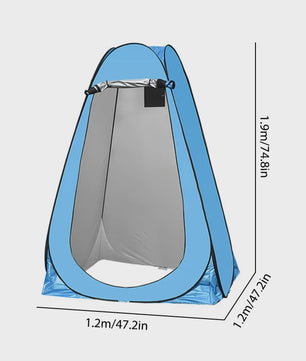 Pop-Up Privacy Tent: Draagbaar Toilet, Douche & Kleedkamer voor Buiten