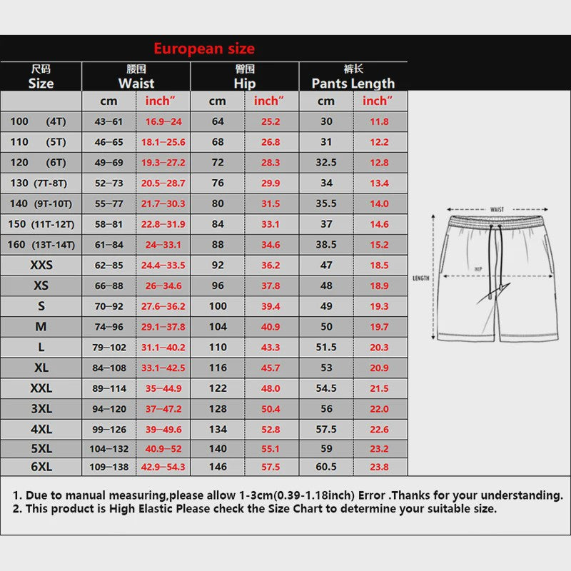 Herenshorts met Verticale Strepen - Zomer Casual Beach & Zwembroek