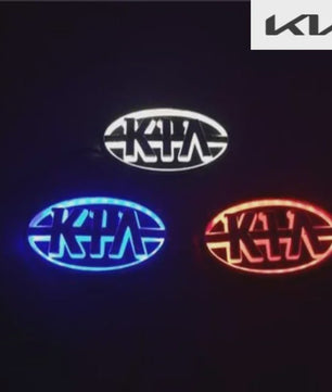 Verlicht KIA Logo Embleem voor Motorkap & Kofferbak - Diverse Modellen