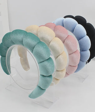 Luxe Velours Make-up Hoofdband - Comfortabel voor Gezichtswas & Huidverzorging
