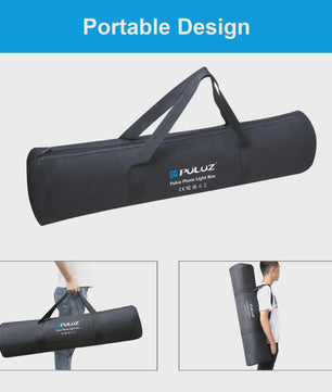 80cm Fotostudio Lightbox Kit met 3 Kleuren Achtergronden & 80W Verlichting