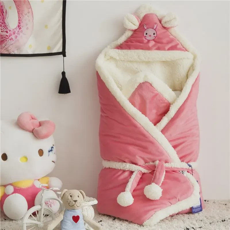 Baby Deken & Cape - Dikke Lamswol Voering voor Herfst/Winter