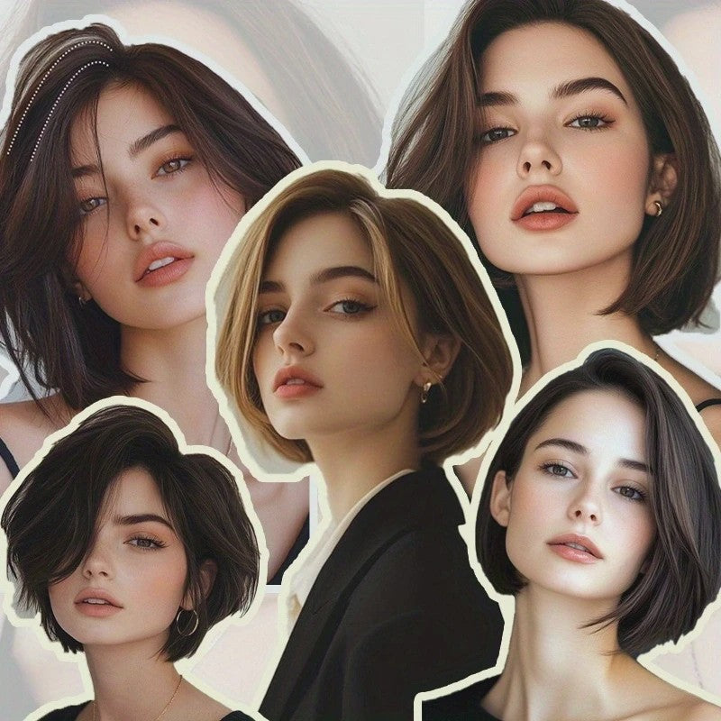 Naadloze Clip-in Haarstukken voor Volume: Synthetische Haarverlenging voor Dames