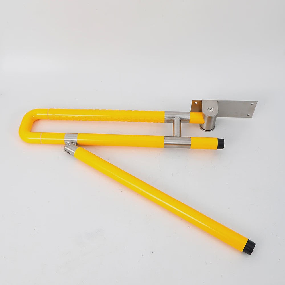 Klapbare Toiletsteun RVS - Wandmontage - Antislip Handgreep