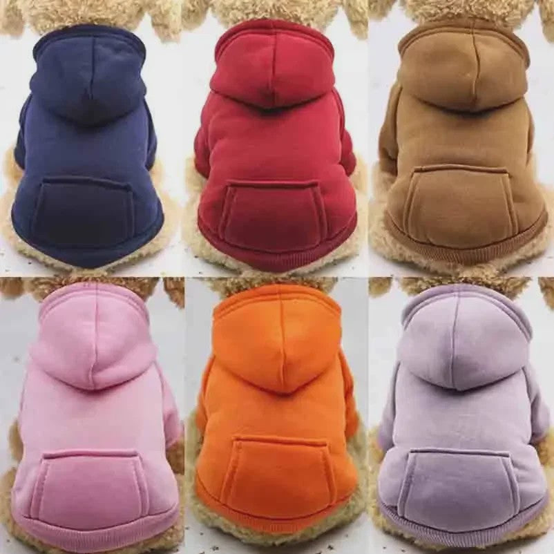 Warme Hondenhuisjes Hoodie voor Herfst & Winter - Comfortabele Pet Kleding