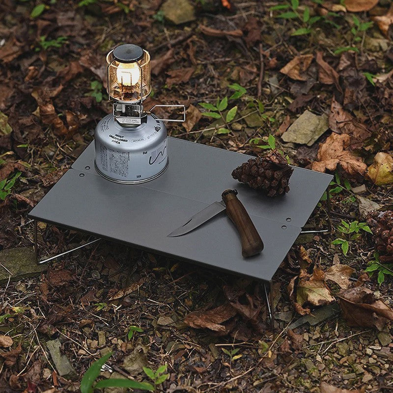 Ultralichte Aluminium Klaptafel voor Buiten - Compact & Draagbaar voor Camping, Picnic & BBQ