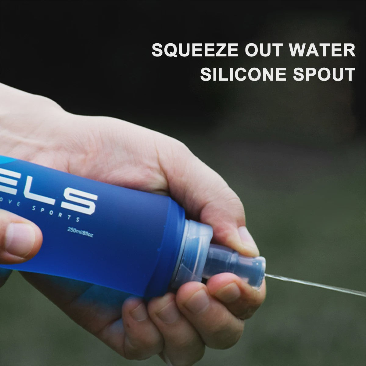Opvouwbare Siliconen Waterfles - 150ml, 250ml, 500ml - Ideaal voor Sport & Outdoor
