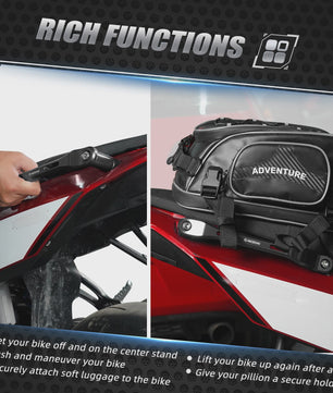 Compleet Motorbagage Systeem: Bagagerek, Zijkoffers & Handgrepen voor Yamaha Tenere 700 (2019-2024)