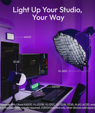 Ulanzi D200H Stream Controller & Docking Station: Streamline Editing & Live Streaming