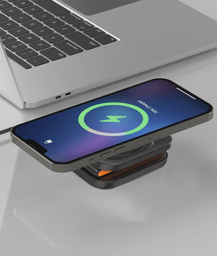 3-in-1 Magnetische Oplaadstation voor iPhone, Apple Watch & AirPods - Opvouwbaar