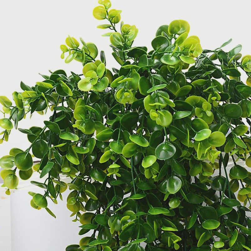 Kunst Hangplant Eucalyptus - UV-bestendig Plastic Groen voor Binnen & Buiten Decoratie