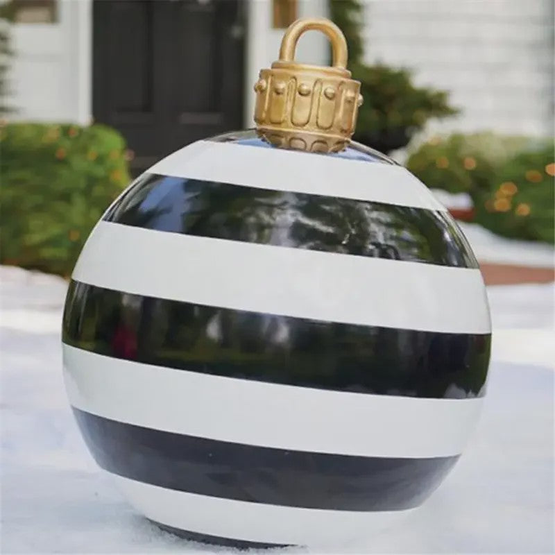 Opblaasbare Kerstbal 60cm - Grote Decoratie voor Buiten & Kerstboom