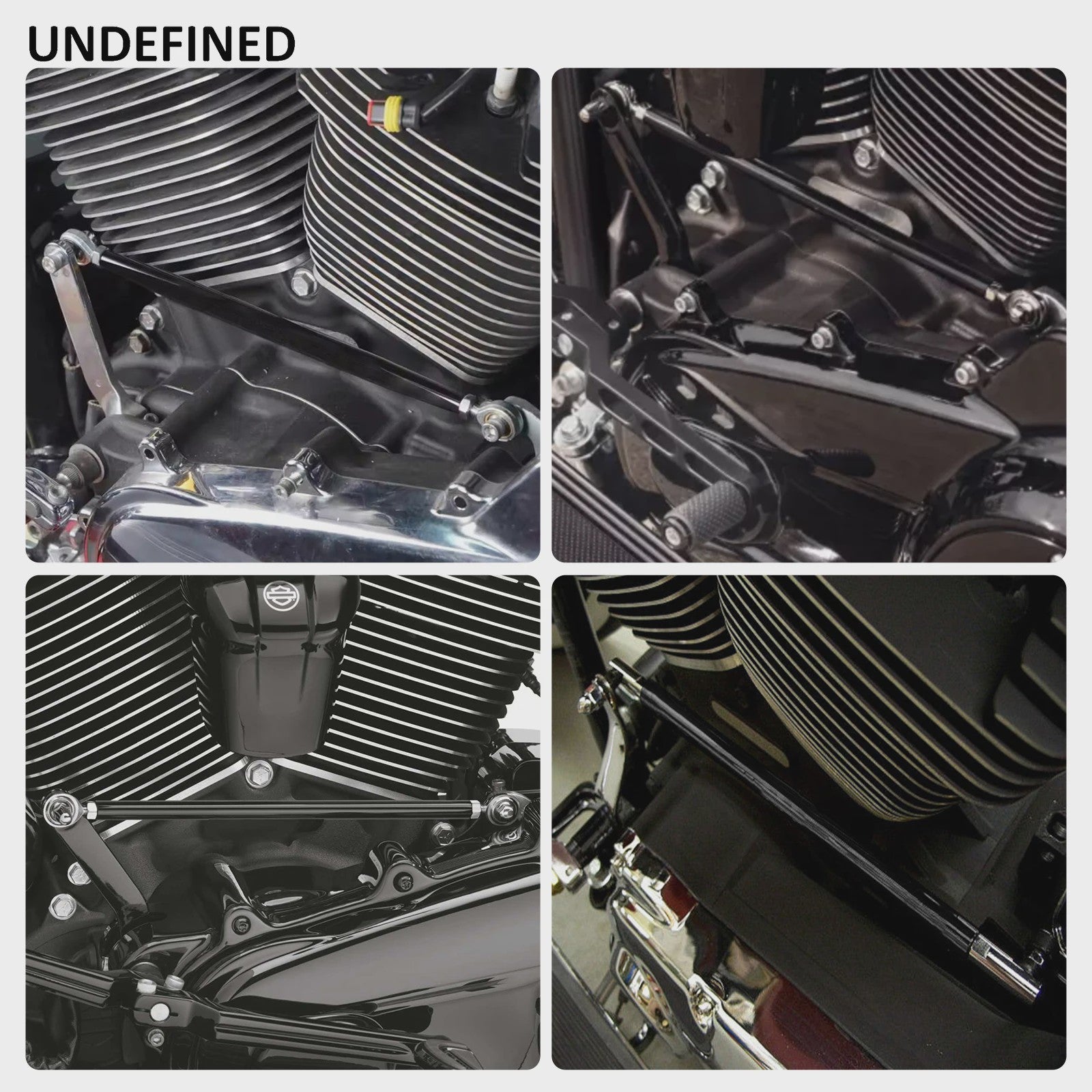 Universele Motor Schakelstang Linkage - 50mm tot 370mm - Verstelbaar
