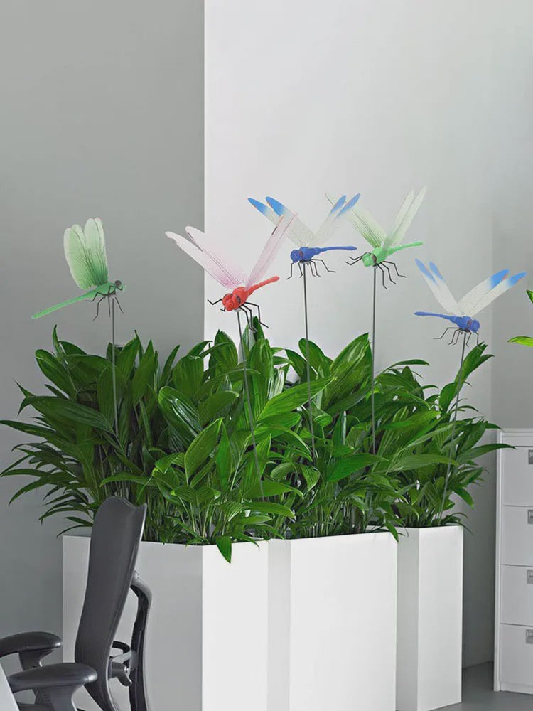 Decoratieve Libelle Clip - Tuindecoratie, Insectenwering & Accessoire