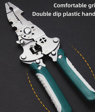 18-in-1 Multifunctionele Tang: Draadstripper, Krimper & Knipgereedschap
