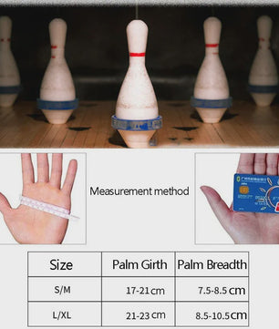 Unisex Vingerloze Bowlinghandschoenen - Ademend, Anti-slip & UV-bestendig