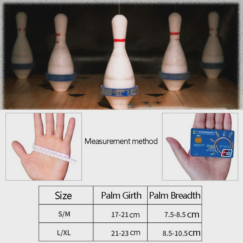 Unisex Vingerloze Bowlinghandschoenen - Ademend, Anti-slip & UV-bestendig