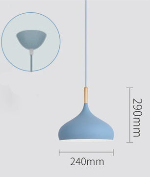Kleurrijke Retro Industriële Hanglamp - Vintage Stijl voor Keuken, Restaurant, Woonkamer & Meer