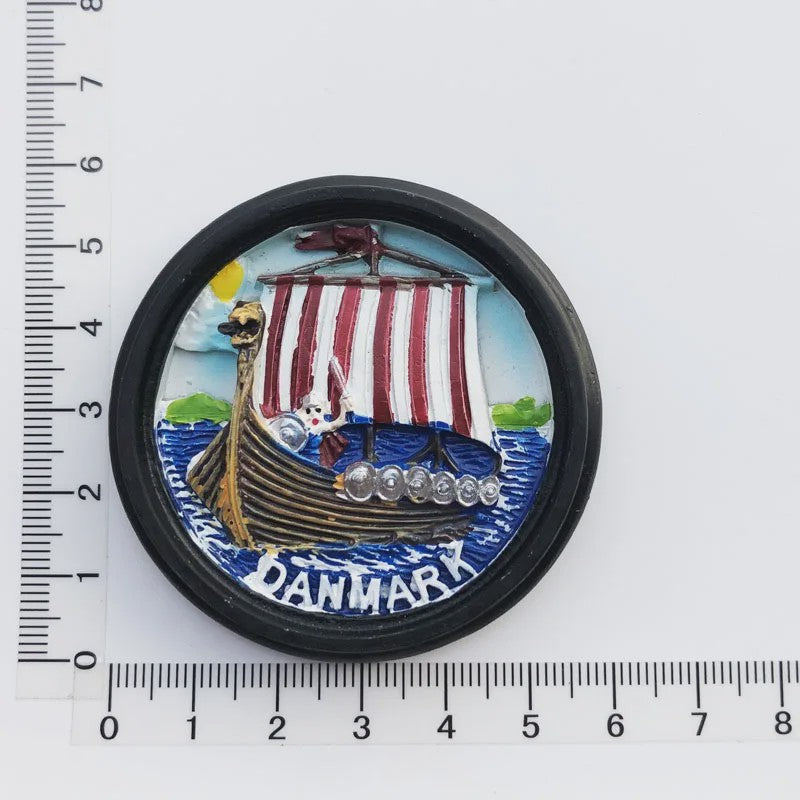 3D Koelkastmagneten Denemarken - Souvenir & Decoratie