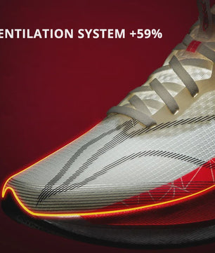 Li-Ning Red Hare 9 Pro Dames Hardloopschoenen - BOOM FIBER, Lichtgewicht & Reflectief