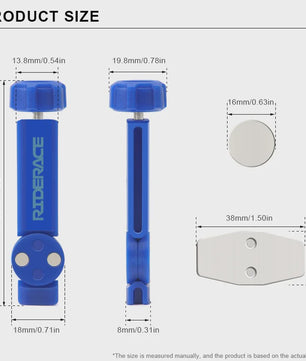 RIDERACE Fietspomp Remzuiger Reset Tool - Hydraulische Schijfrem Piston Presser voor 2/4 Zuigers