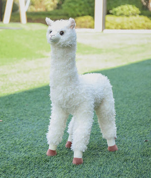 Pluche Alpaca Knuffel - Levensechte Llama Speelgoed in Verschillende Maten (38-140cm)