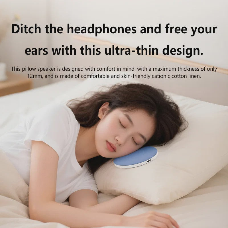 Dunne Bluetooth Slaap Speaker - Draagbaar, HiFi Geluid & Timer