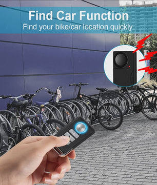 Draadloos Anti-diefstal Alarm 110 dB voor Fiets & Motor met Afstandsbediening