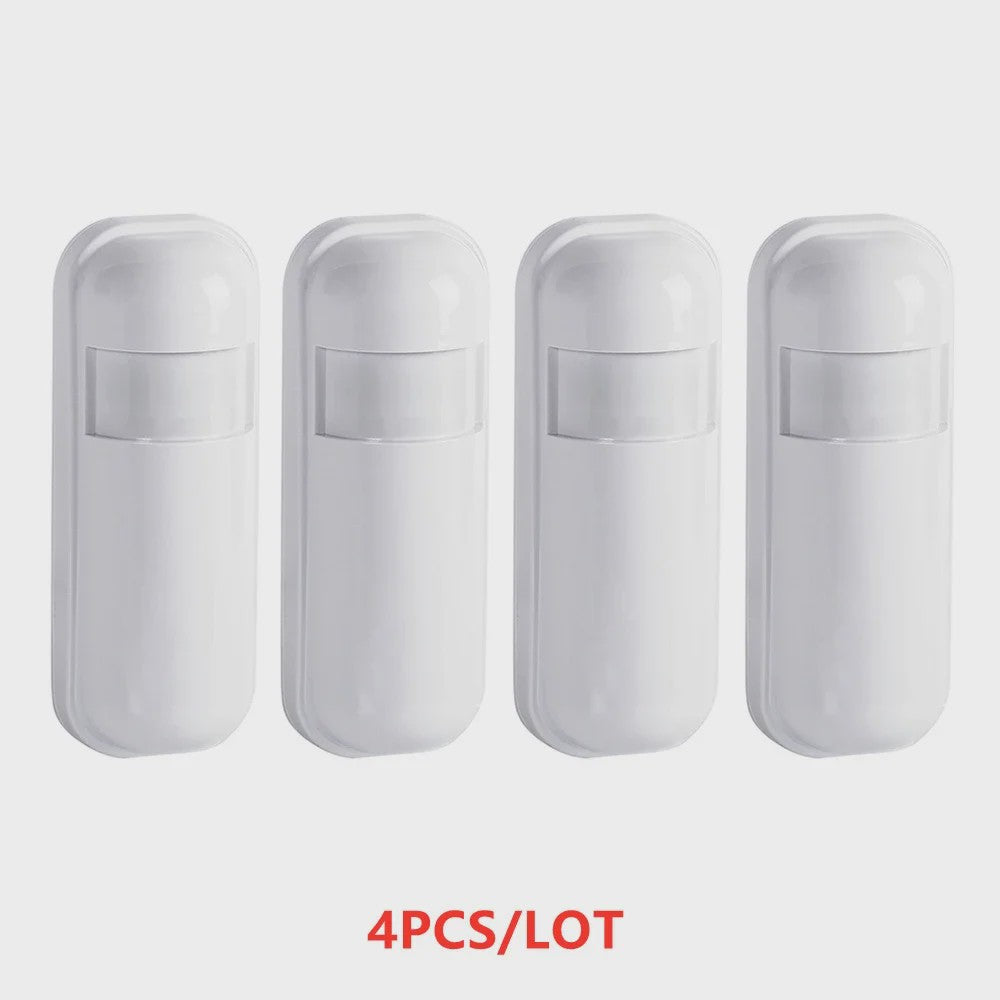 Draadloze Mini PIR Bewegingsmelder - Infrarood Inbraakalarm Detector 433MHz