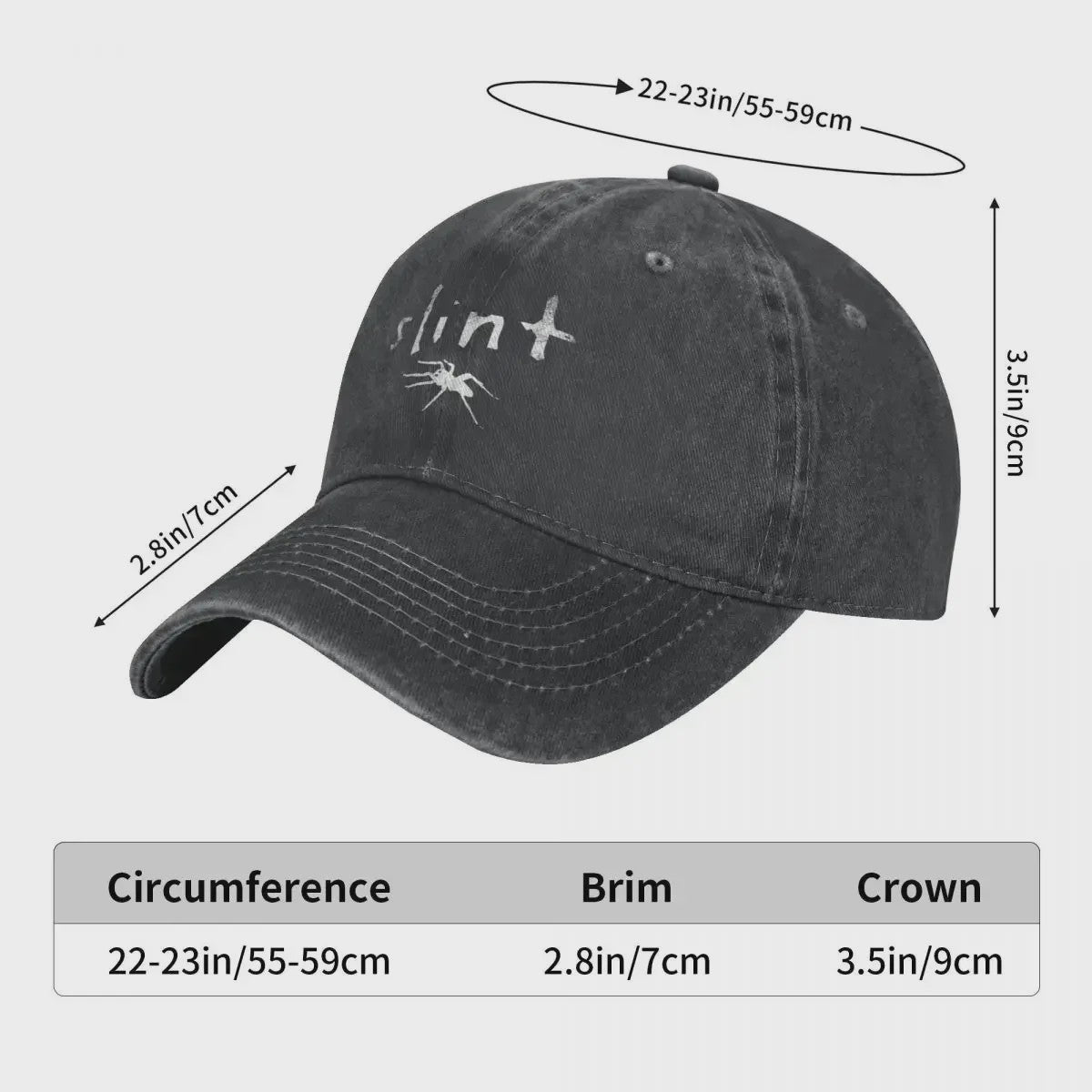 Slint Baseball Cap - Stijlvolle Pet voor Mannen en Vrouwen