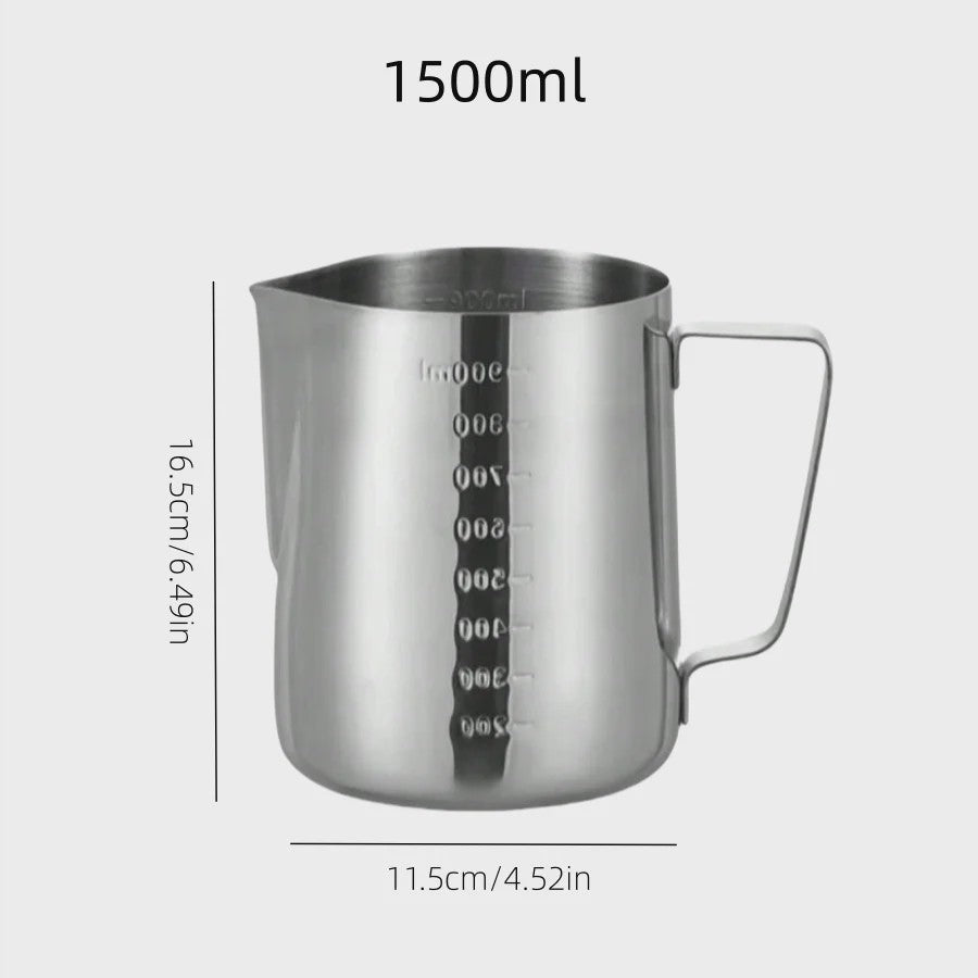RVS Melkopschuimkan - Barista Kwaliteit voor Perfecte Latte Art