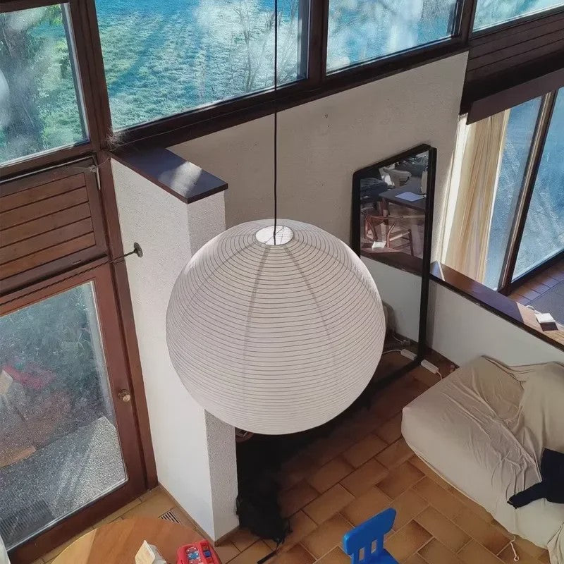 Washi Papier Hanglamp - Sfeervolle Plafondlamp voor Woonkamer & Slaapkamer