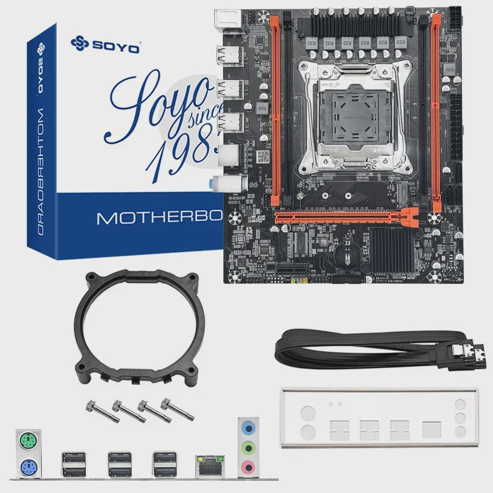 SOYO X99 Moederbord Kit met Intel Xeon E5 2680 V4 CPU en 16GB DDR4 RAM