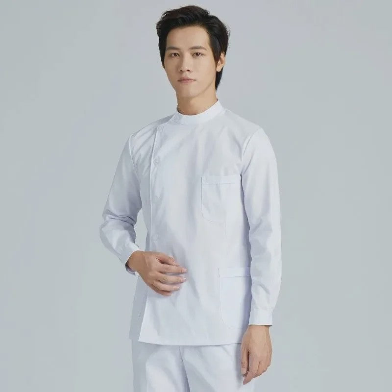 Medische Scrubs Uniform Heren - Korte & Lange Mouw | Zorgkleding