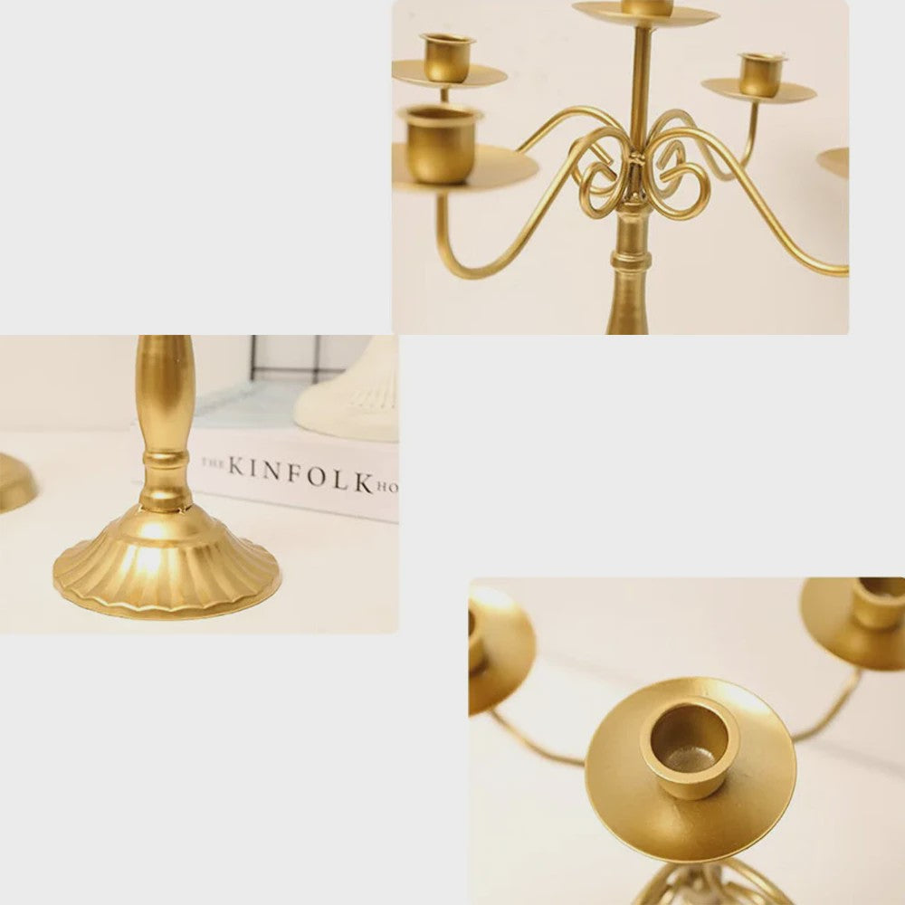 Stijlvolle Kandelaar voor Tafeldecoratie - Europees Design