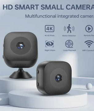 Lenovo Mini WiFi Camera 4K HD Beveiligingscamera met Nachtzicht en Bewegingsdetectie