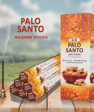 Indiase Wierook Sticks: Palo Santo & White Sage - 20 Stuks voor Meditatie en Luchtverfrissing