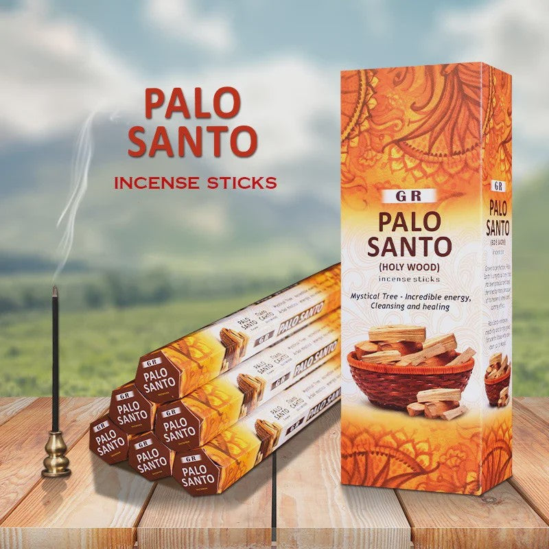 Indiase Wierook Sticks: Palo Santo & White Sage - 20 Stuks voor Meditatie en Luchtverfrissing