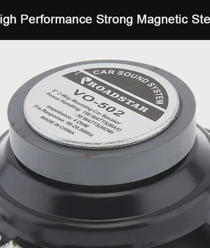 Universele Auto Coaxiale Speakers (4/5/6.5 Inch) - Hoge Kwaliteit HiFi Geluid