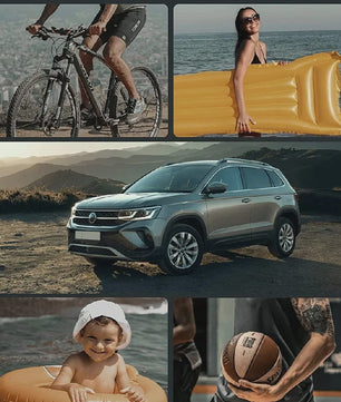 Draagbare Luchtcompressor AC/DC - Voor Auto, Boot, Fiets & Matras