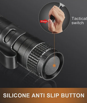 Compacte Pen Zaklamp LED - Waterdicht & Draagbaar voor Werk, Outdoor & Camping