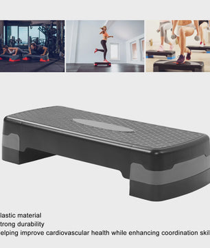 Verstelbaar Aerobic Step Platform - Ideaal voor Thuisgym, Kantoor & Diverse Workouts
