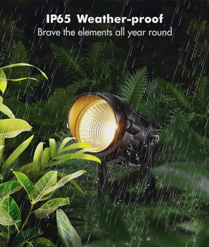 10x 12W RGBW LED Tuinspots - Laagspanning, Waterdicht, Kleurveranderend