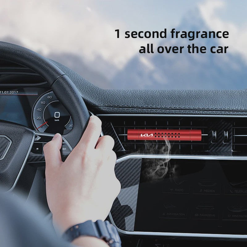 Kia Auto Luchtverfrisser Ventilatierooster Parfum - Duurzaam Aluminium