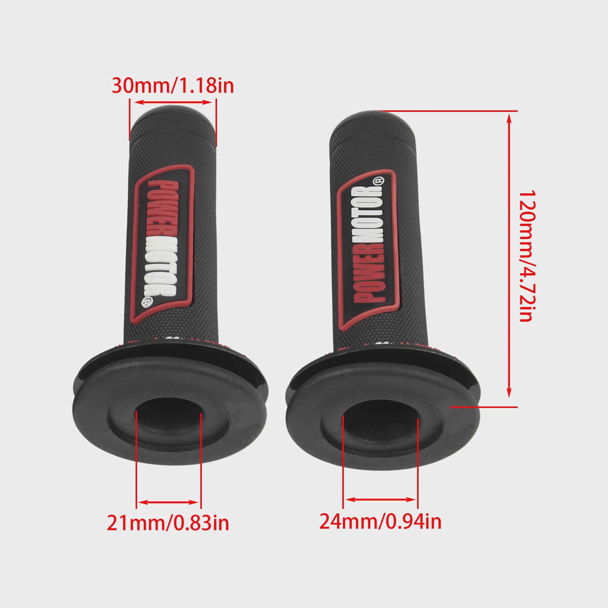 Universele Motor Gashendel Set met Kabel - 22mm Handvatten