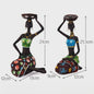 Afrikaanse Stijl Kandelaars - Decoratieve Figuren Set voor Huis & Interieur