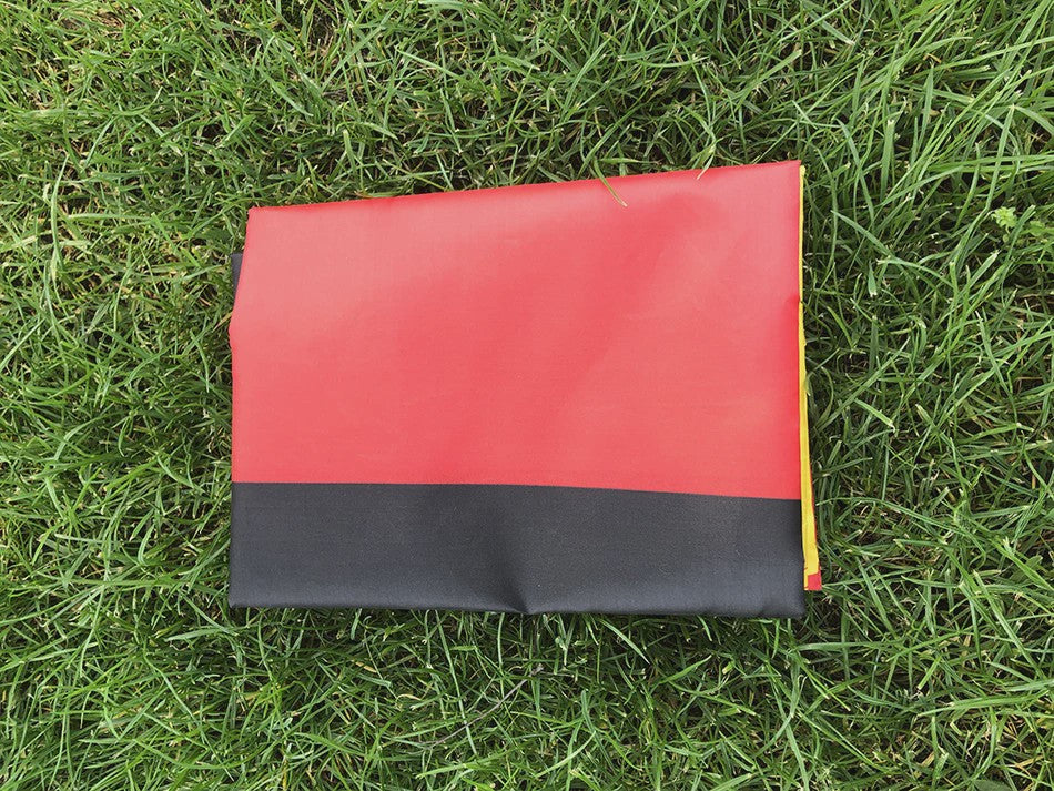 Duitse Vlag (60x90cm of 90x150cm) - Polyester - Zwart Rood Geel - Decoratie